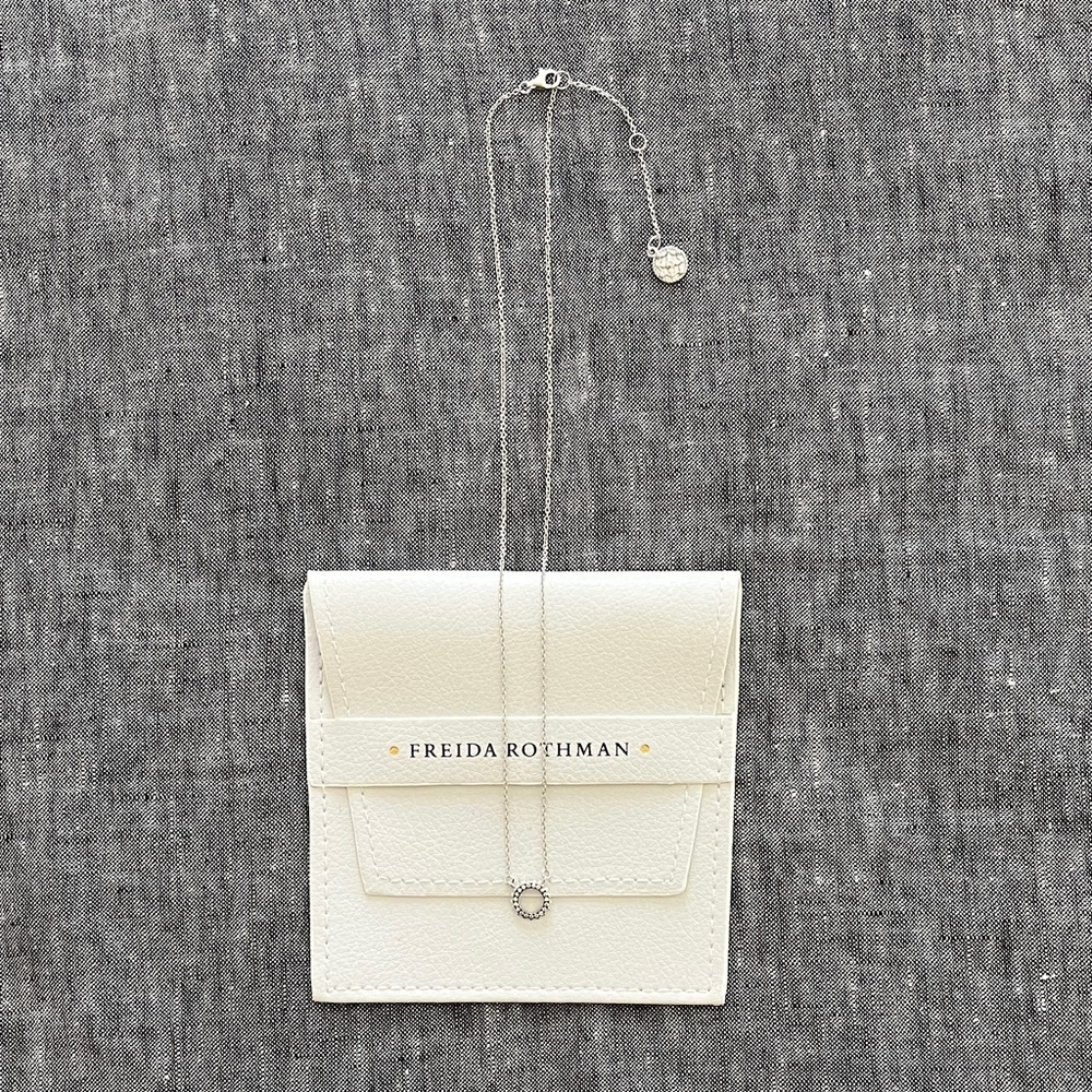 Freida Rothman Silver Necklace